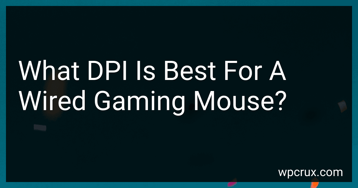 What DPI Is Best For A Wired Gaming Mouse? preview