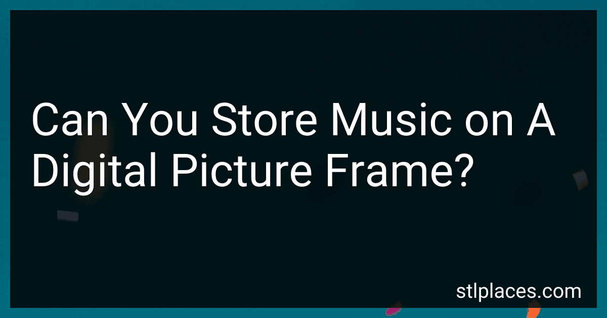Can You Store Music on A Digital Picture Frame? preview