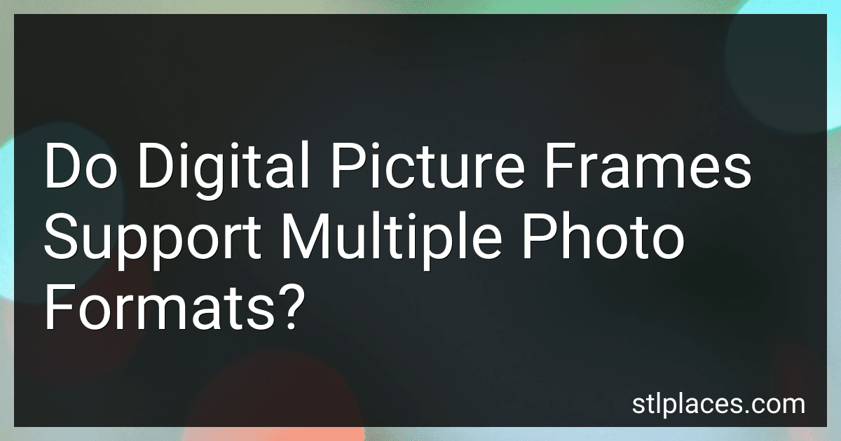 Do Digital Picture Frames Support Multiple Photo Formats? preview