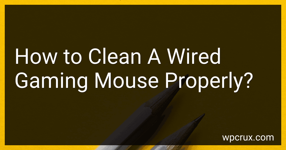 How to Clean A Wired Gaming Mouse Properly? preview