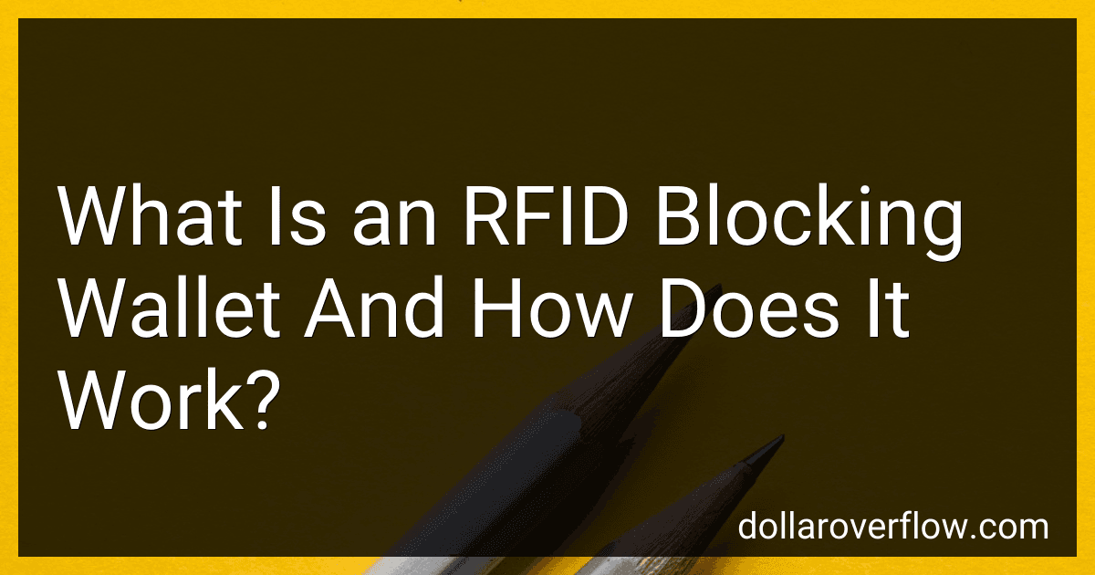 What Is an RFID Blocking Wallet And How Does It Work? image