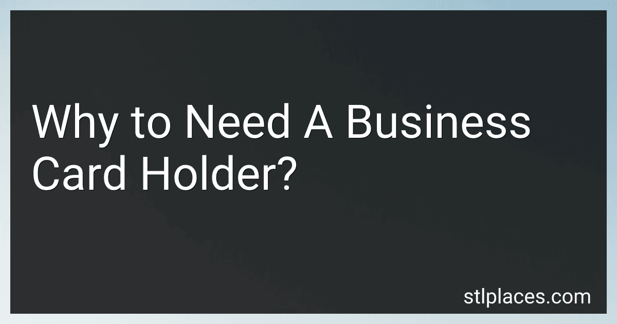 Why to Need A Business Card Holder? preview