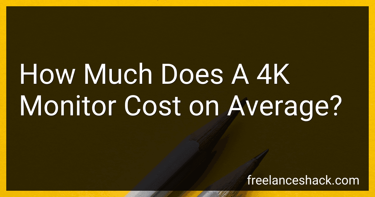 How Much Does A 4K Monitor Cost on Average? preview