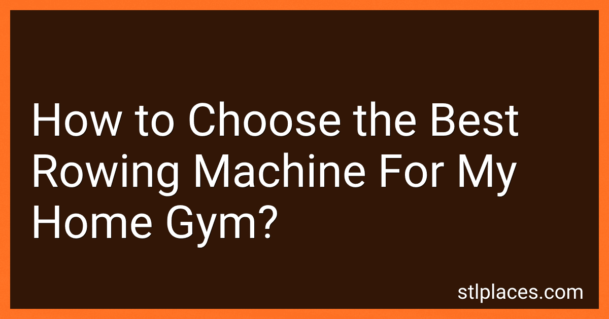 How to Choose the Best Rowing Machine For My Home Gym? preview