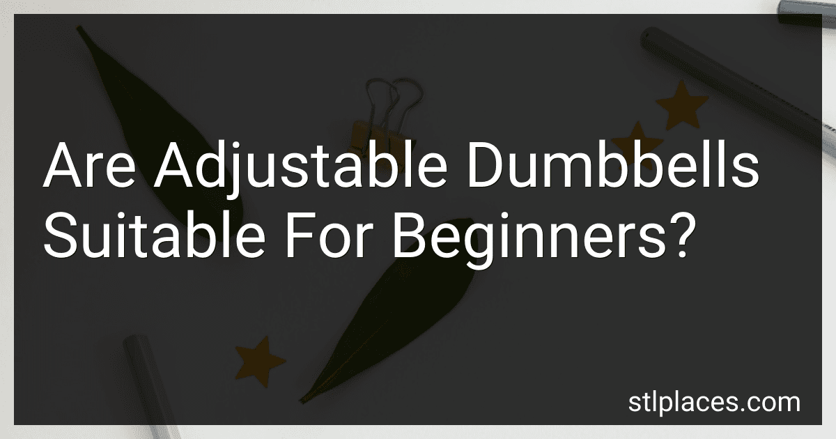 Are Adjustable Dumbbells Suitable For Beginners? image