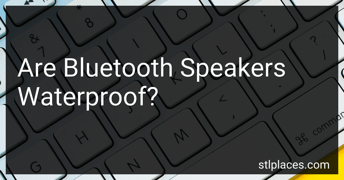 Are Bluetooth Speakers Waterproof? image
