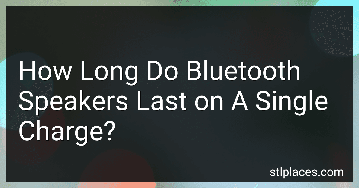 How Long Do Bluetooth Speakers Last on A Single Charge? preview