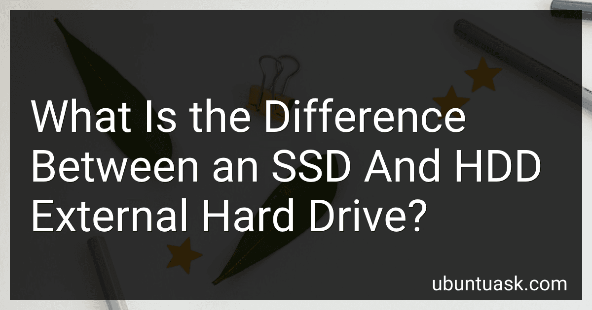 What Is the Difference Between an SSD And HDD External Hard Drive? preview