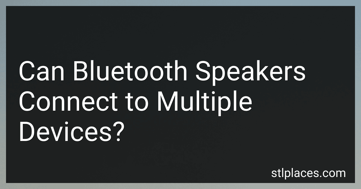 Can Bluetooth Speakers Connect to Multiple Devices? preview