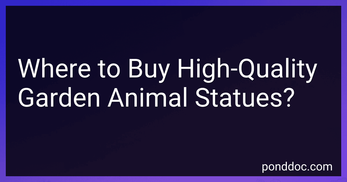 Where to Buy High-Quality Garden Animal Statues? preview