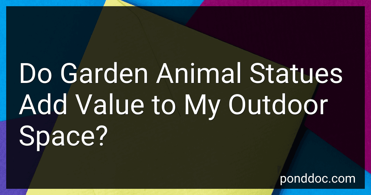 Do Garden Animal Statues Add Value to My Outdoor Space? image