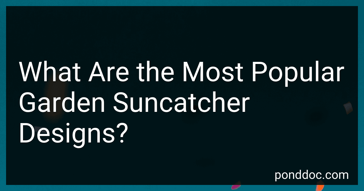 What Are the Most Popular Garden Suncatcher Designs? image