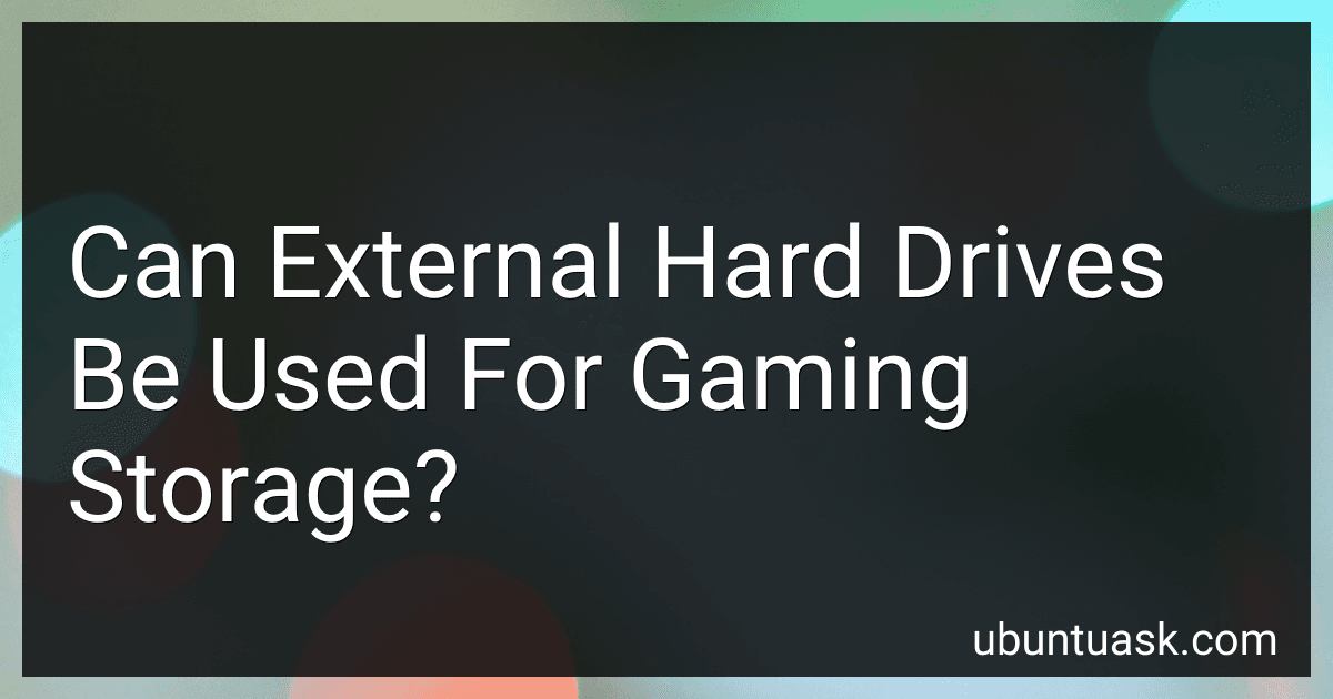 Can External Hard Drives Be Used For Gaming Storage? preview