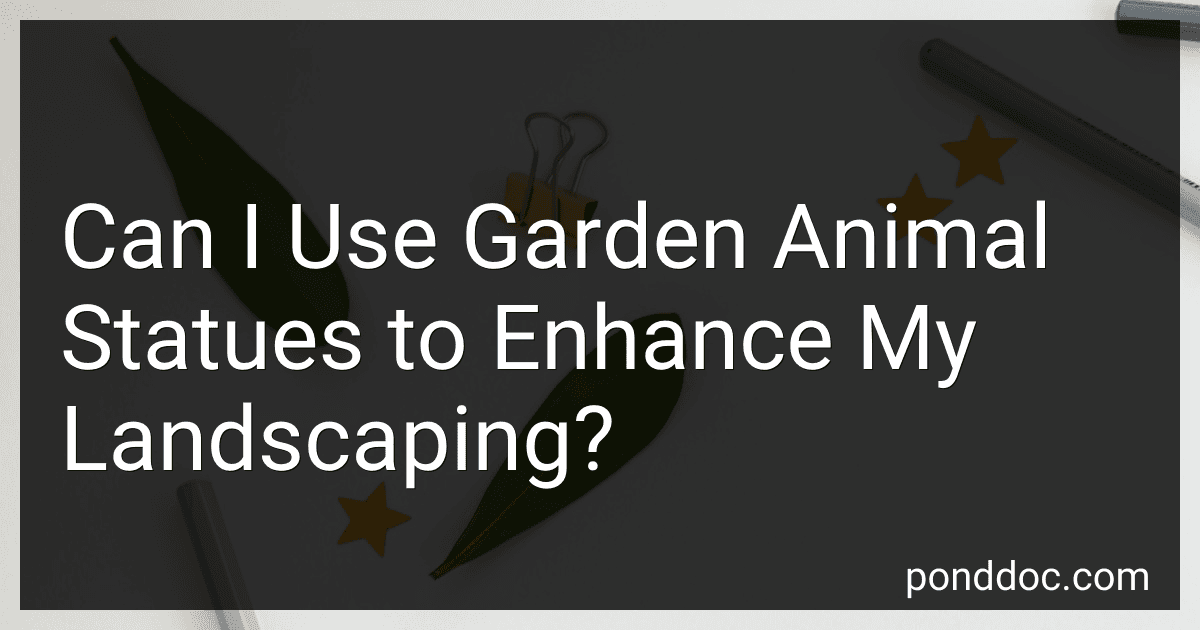 Can I Use Garden Animal Statues to Enhance My Landscaping? image