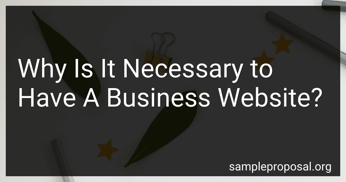 Why Is It Necessary to Have A Business Website? preview