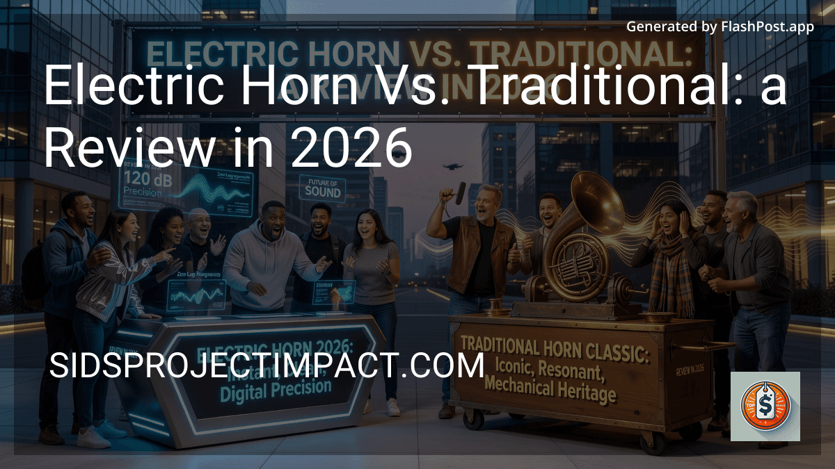 Electric Horn Vs. Traditional: a Review in 2026 preview