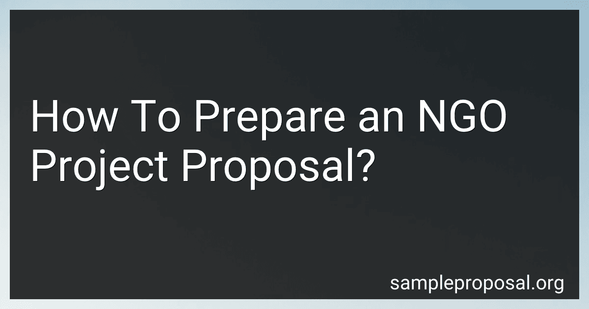 How To Prepare an NGO Project Proposal? preview