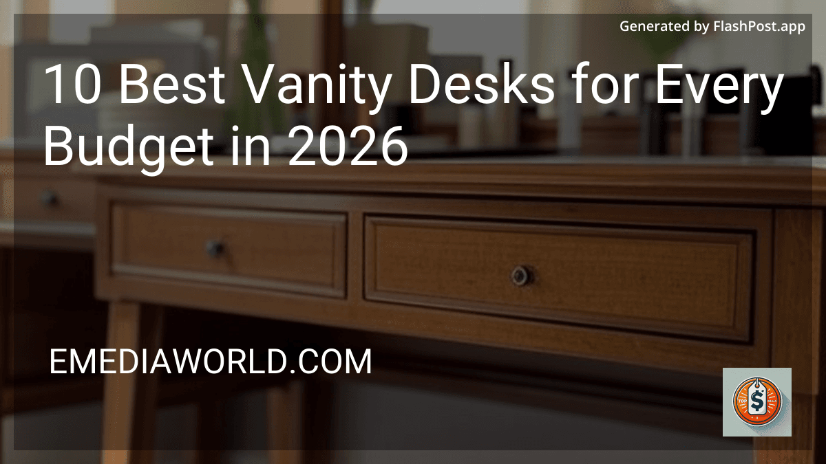 7 Best Vanity Desks for Every Budget in 2026 image