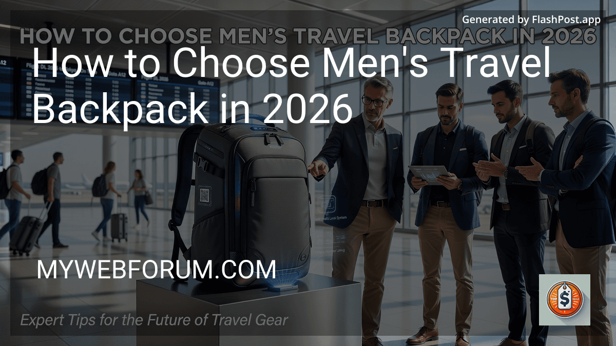 How to Choose Men's Travel Backpack in 2026 preview