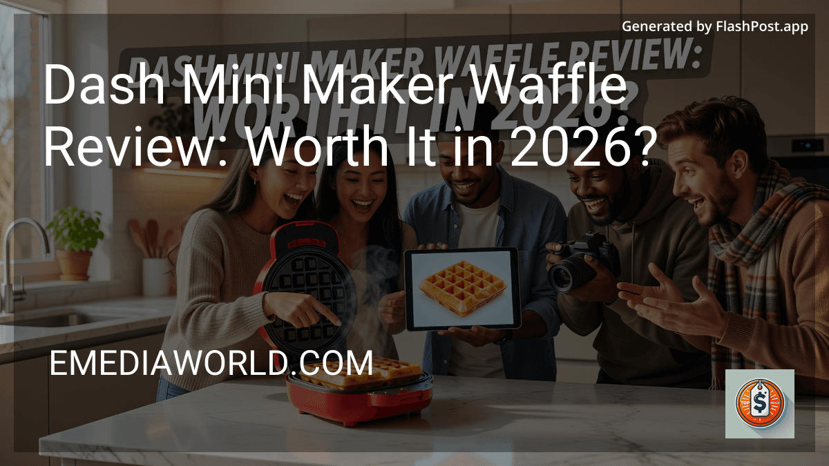 Dash Mini Maker Waffle Review: Worth It in 2026? preview