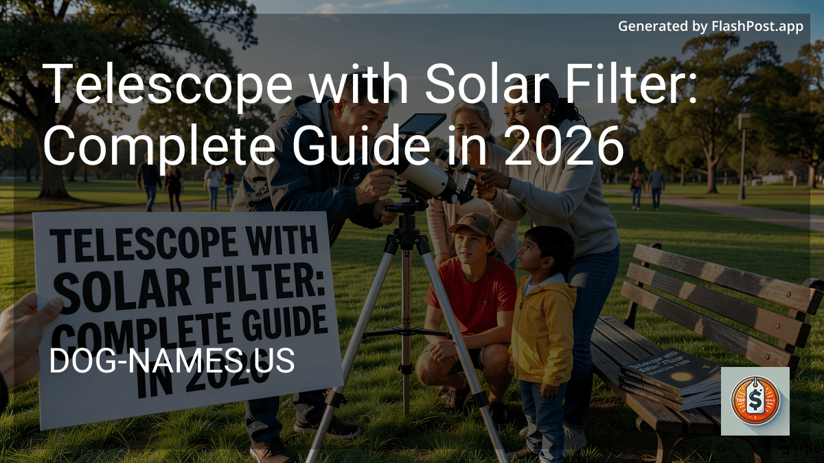 Telescope with Solar Filter: Complete Guide in 2026 preview