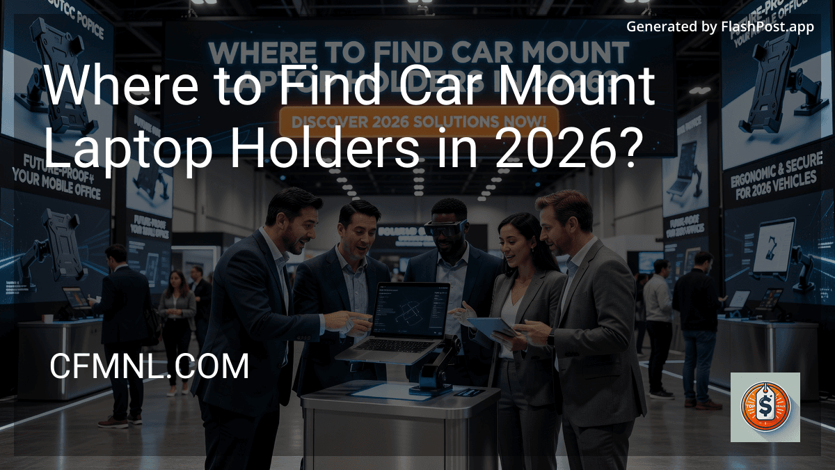 Where to Find Car Mount Laptop Holders in 2026?
