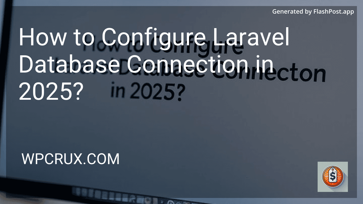 How to Configure Laravel Database Connection in 2025? preview