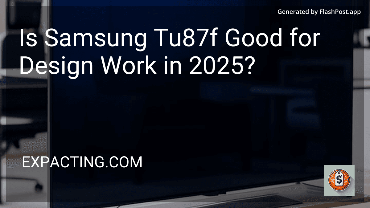 Is Samsung Tu87f Good for Design Work in 2025? preview