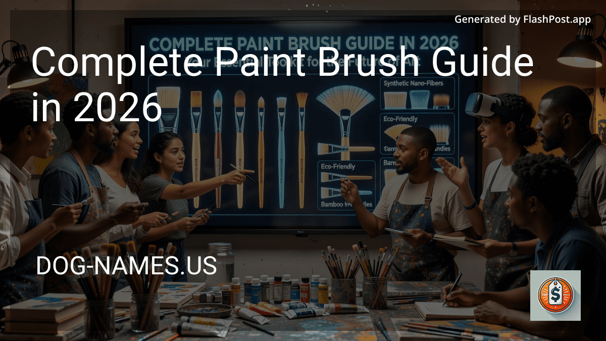 Complete Paint Brush Guide in 2026