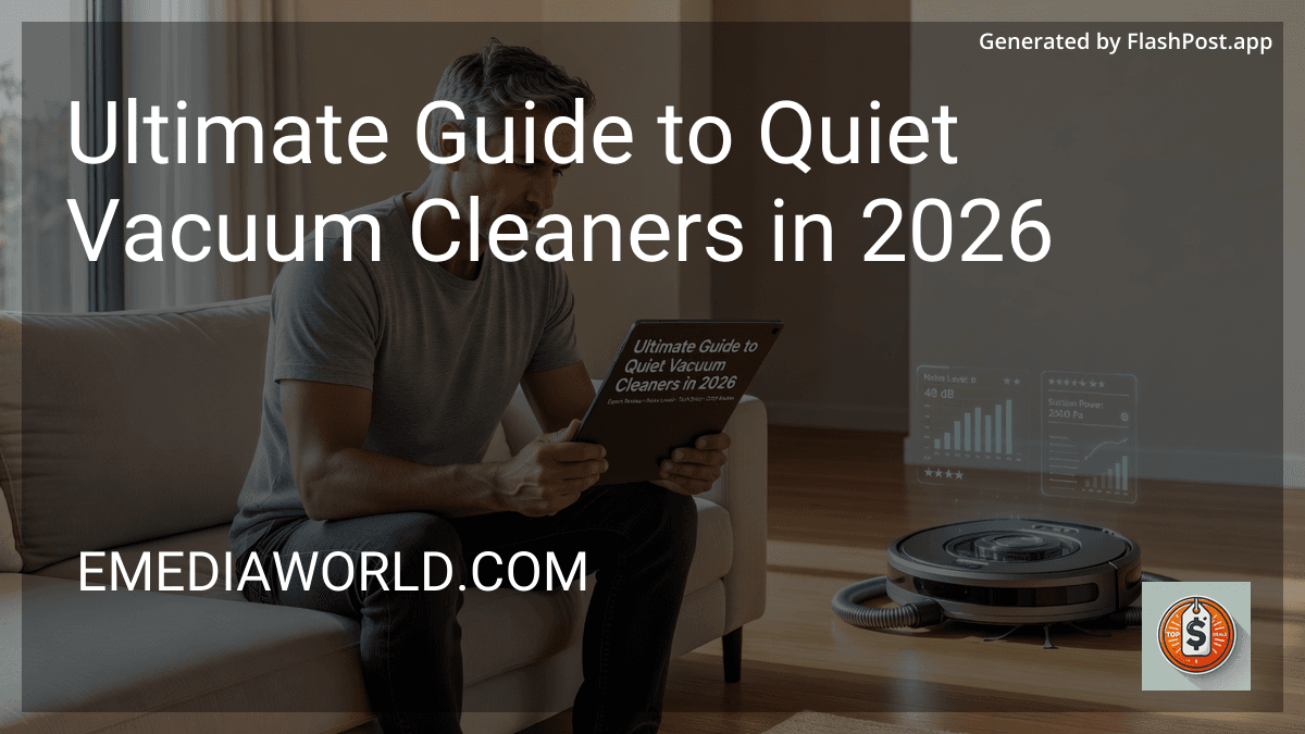Ultimate Guide to Quiet Vacuum Cleaners in 2026 preview