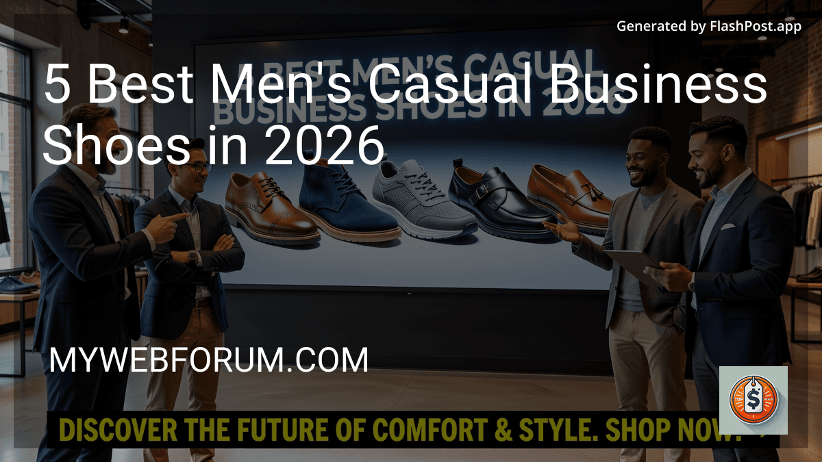 7 Best Men's Casual Business Shoes in 2026 preview
