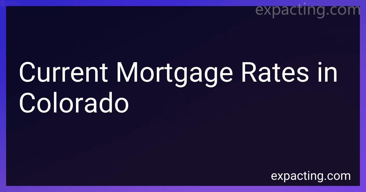 Current Mortgage Rates in Colorado image