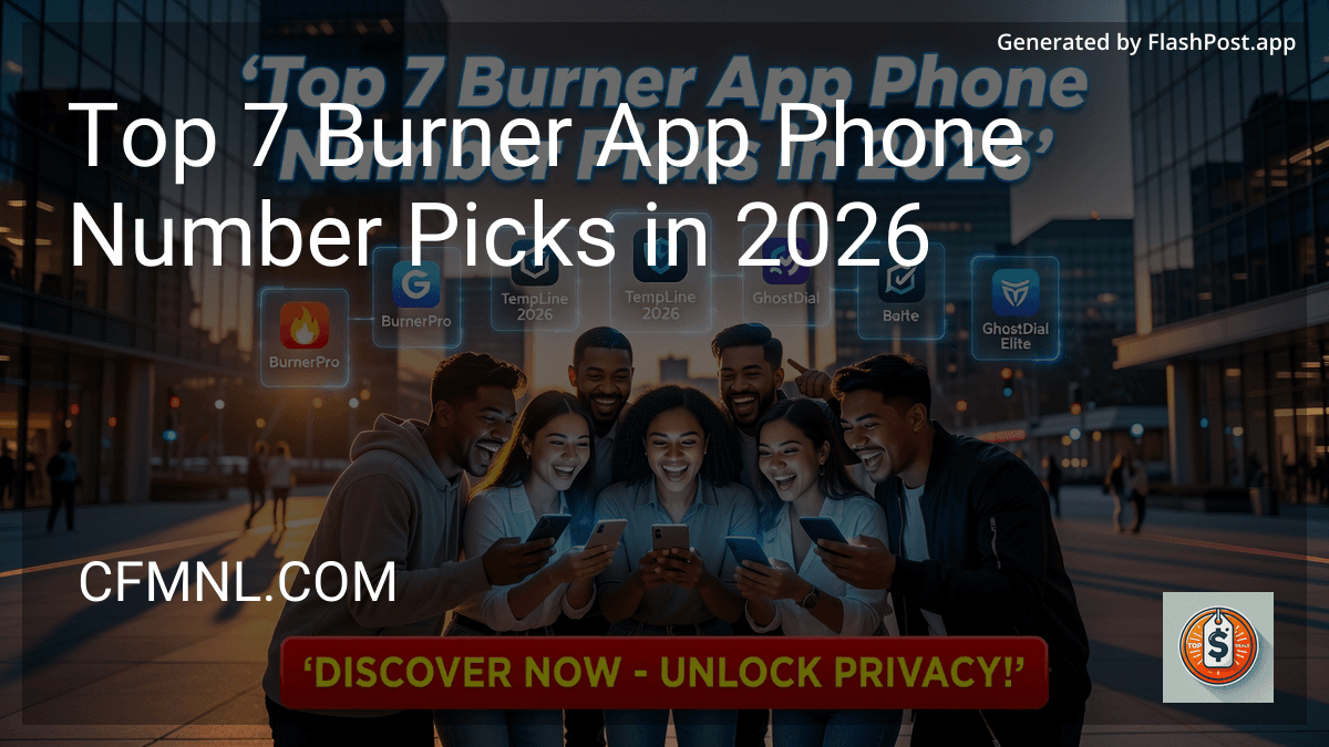 Top 7 Burner App Phone Number Picks in 2026 preview