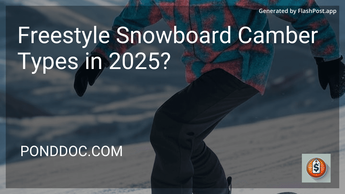 Freestyle Snowboard Camber Types in 2025? preview