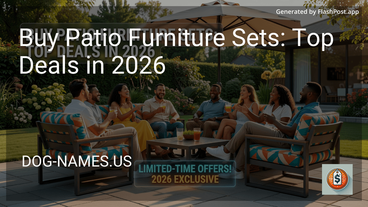 Buy Patio Furniture Sets: Top Deals in 2026 image