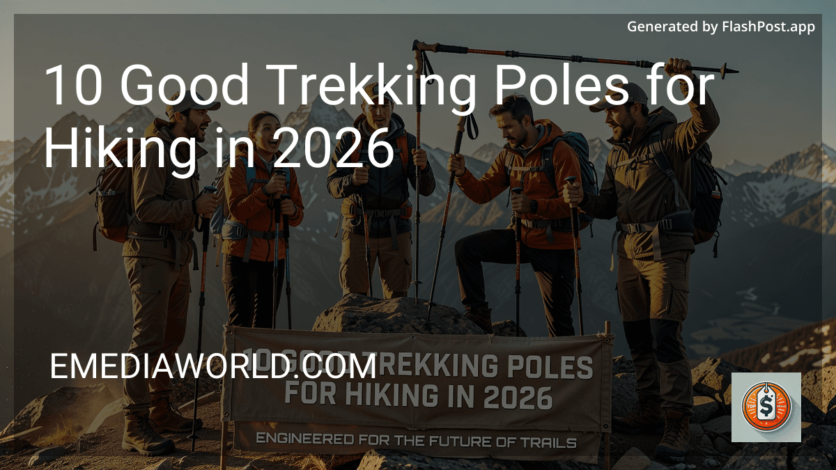 9 Good Trekking Poles for Hiking in 2026