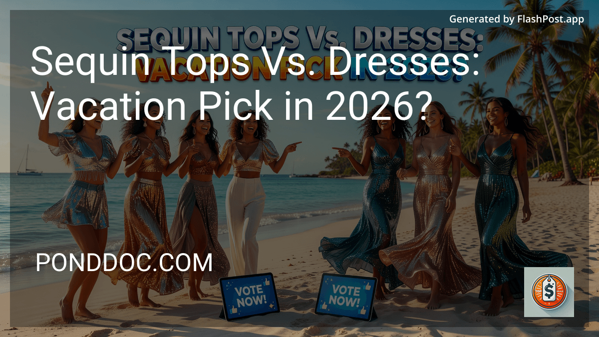 Sequin Tops Vs. Dresses: Vacation Pick in 2026? image