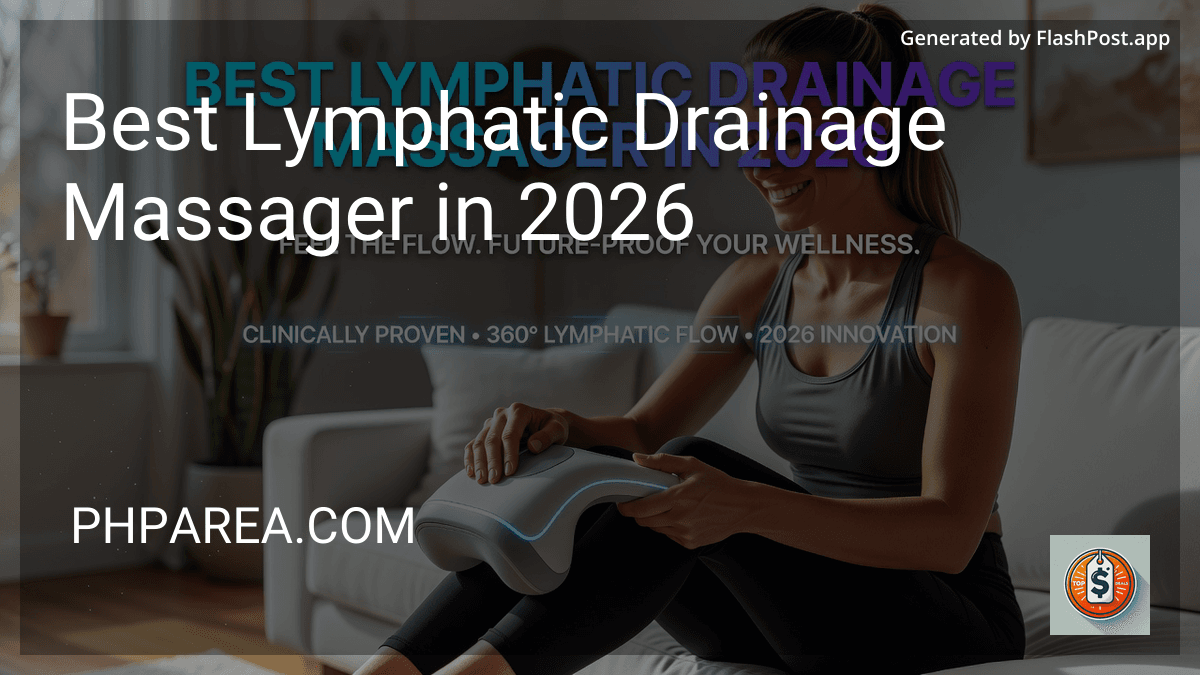 Best Lymphatic Drainage Massager in 2026 image