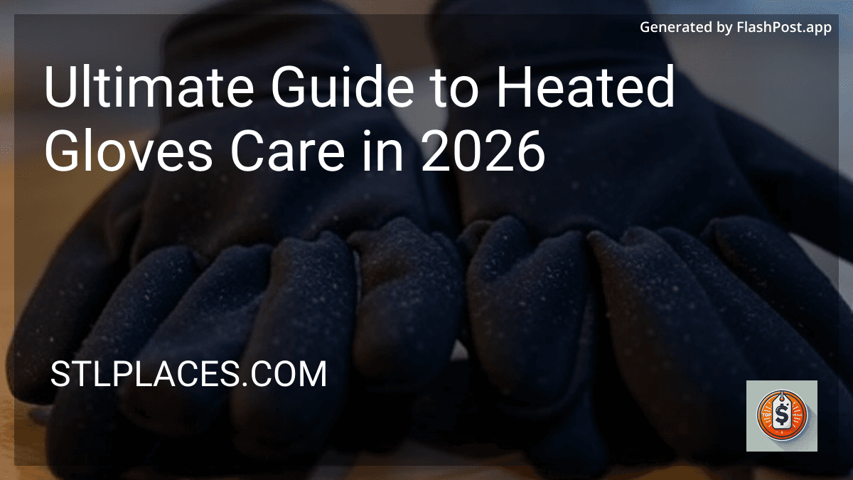 Ultimate Guide to Heated Gloves Care in 2026 preview
