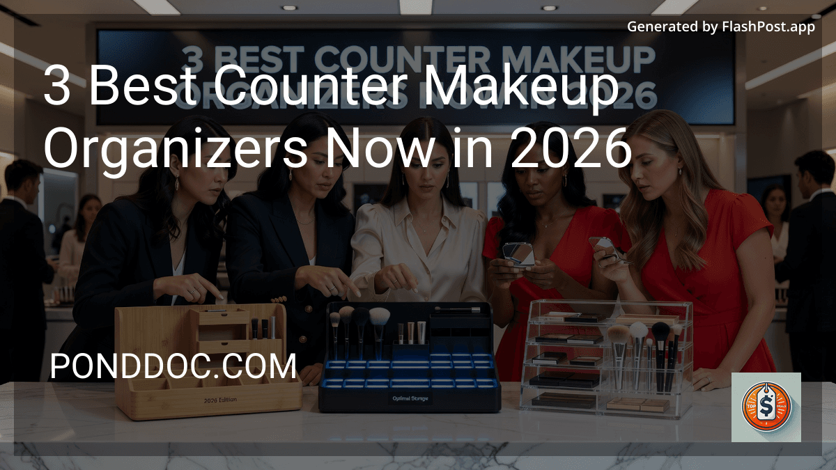 8 Best Counter Makeup Organizers Now in 2026 preview