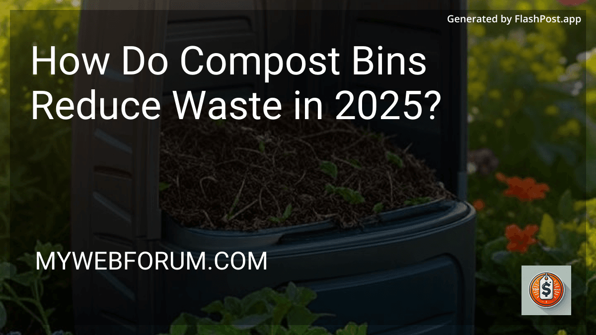 How Do Compost Bins Reduce Waste in 2025? image