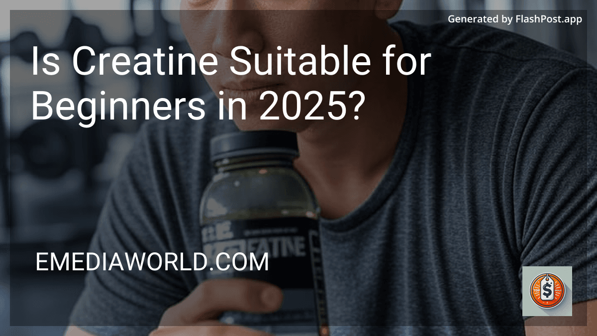 Is Creatine Suitable for Beginners in 2025? image