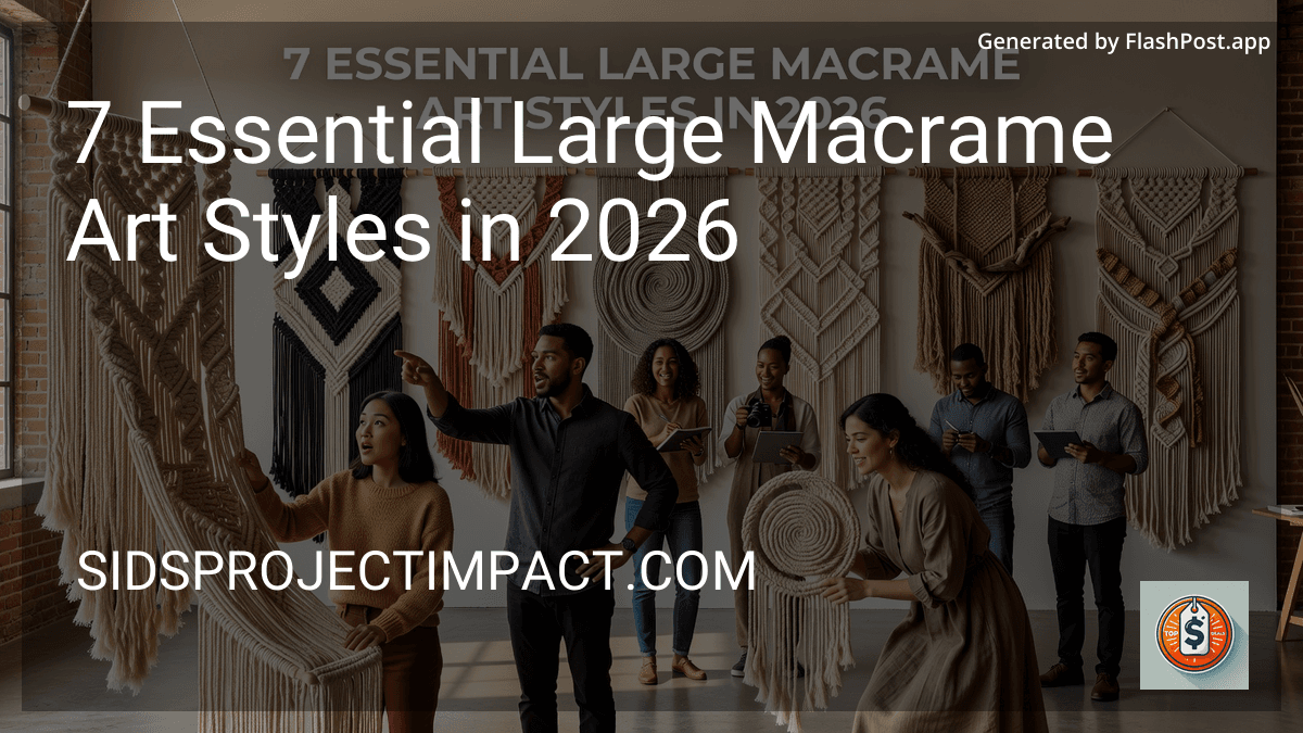 6 Essential Large Macrame Art Styles in 2026 preview