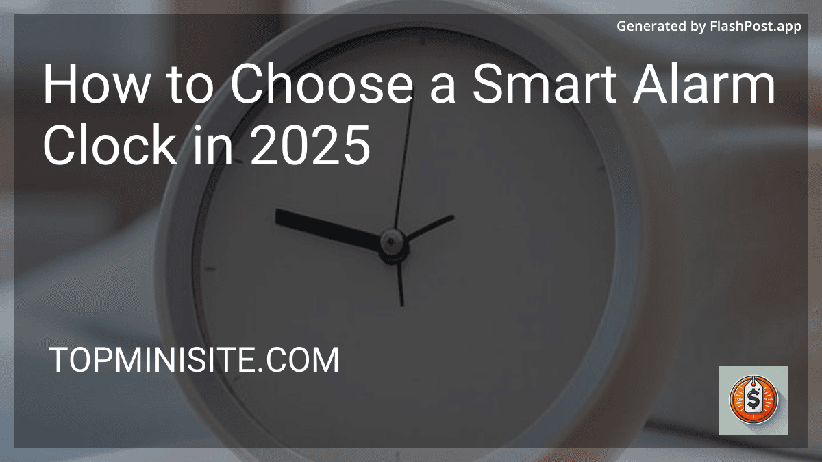How to Choose a Smart Alarm Clock in 2025 preview