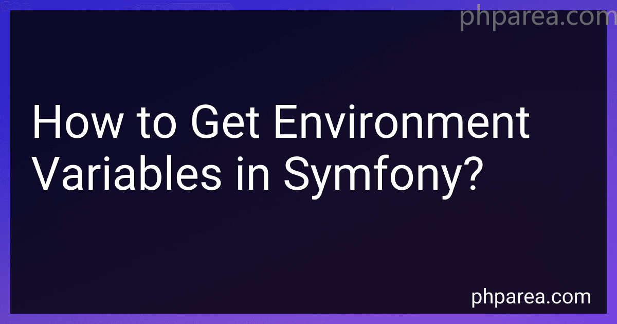 How to Get Environment Variables in Symfony? image