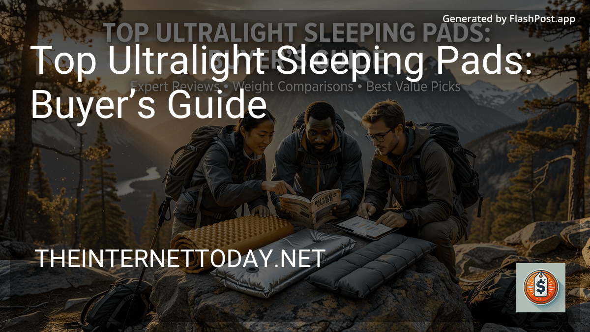 Top Ultralight Sleeping Pads: Buyer’s Guide in 2026 preview