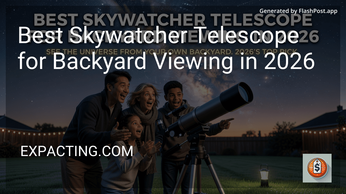 Best Skywatcher Telescope for Backyard Viewing in 2026