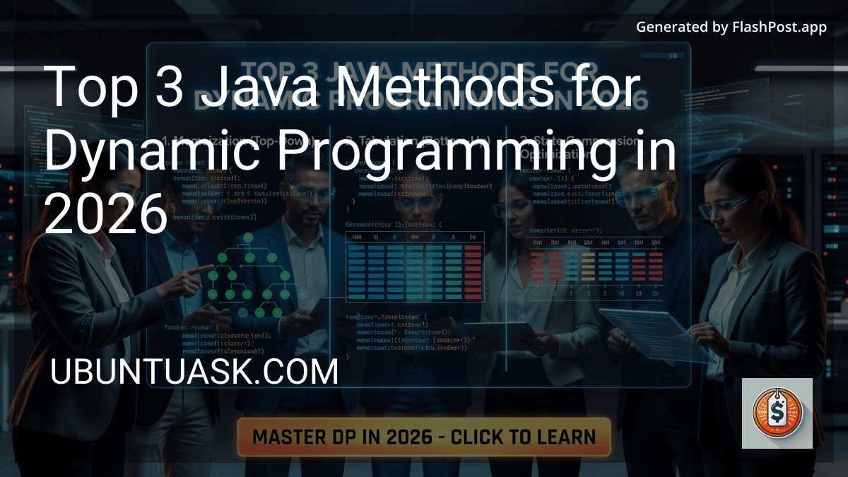 Top 3 Java Methods for Dynamic Programming in 2026 preview