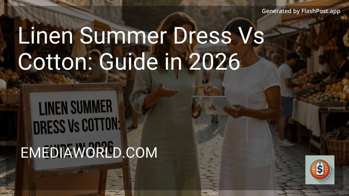 Linen Summer Dress Vs Cotton: Guide in 2026 preview