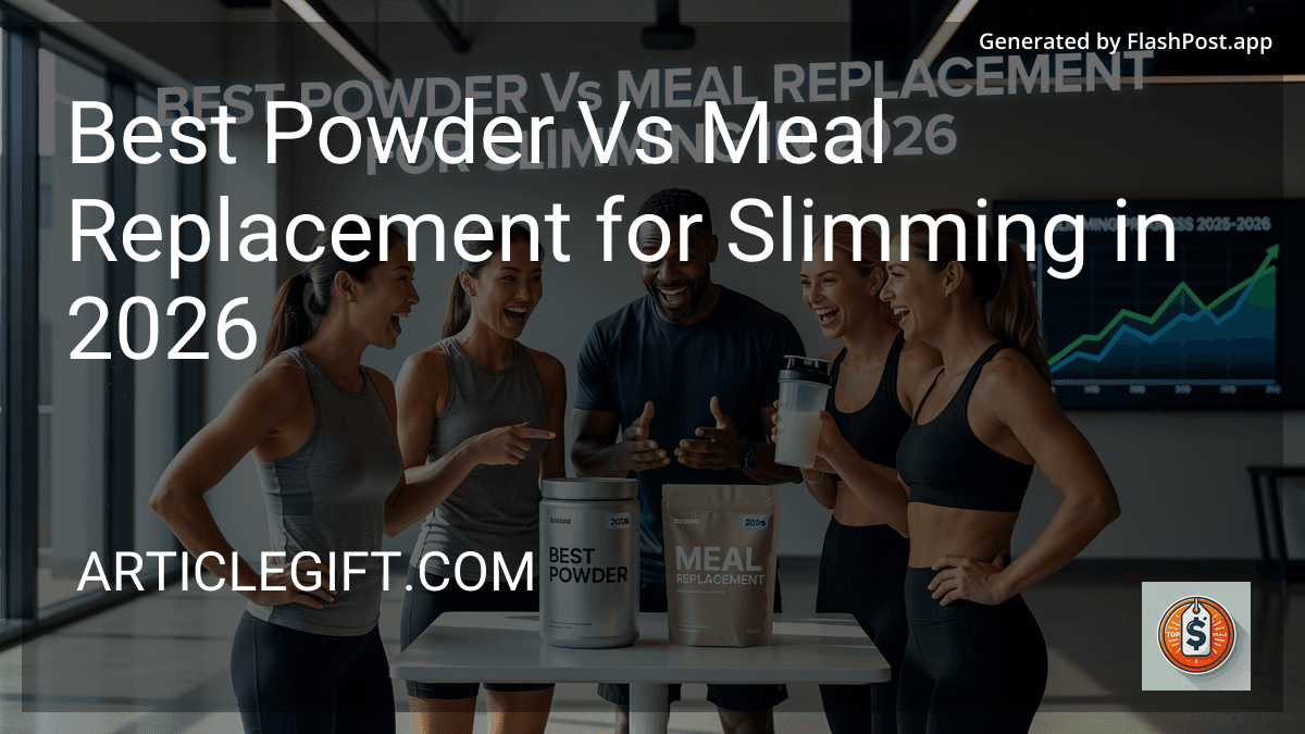 Best Powder Vs Meal Replacement for Slimming in 2026 preview